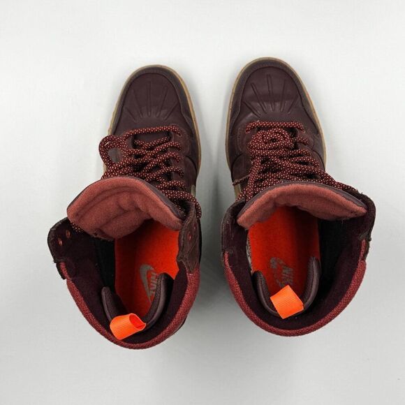 Nike Wmns Dunk Sky High SneakerBoot 'Deep Burgundy' - Picture 3 of 10
